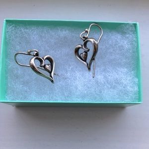 James Avery joy of my heart hook dangle earrings
